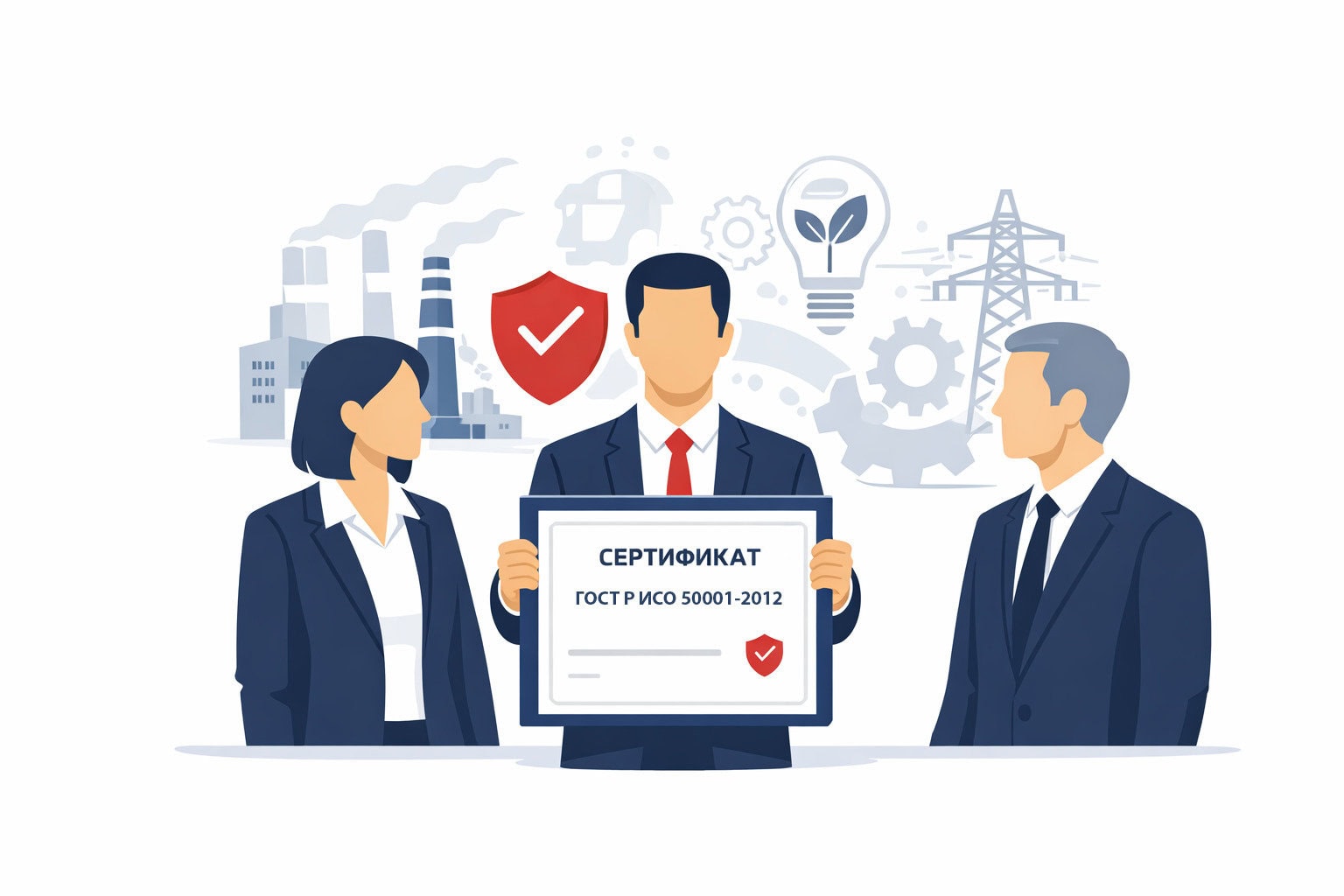 Оформление сертификата ГОСТ Р ИСО 50001-2012 в Новосибирске и по всей Новосибирской области