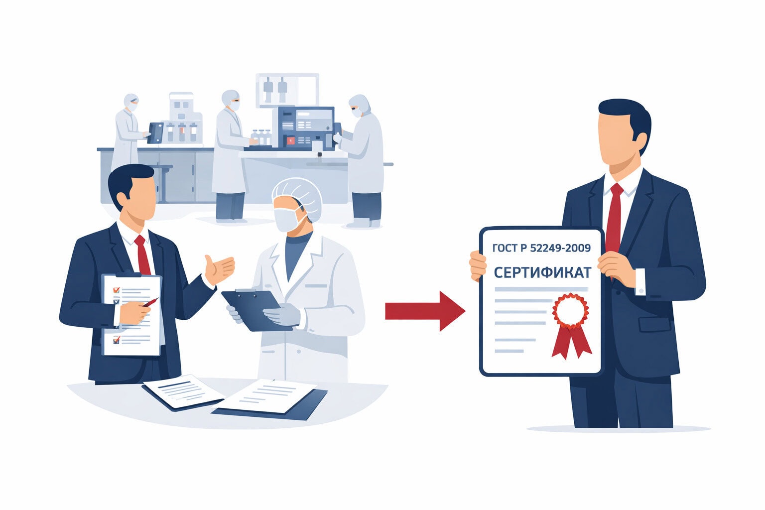Процедура сертификации ГОСТ Р 52249-2009 в Новосибирске