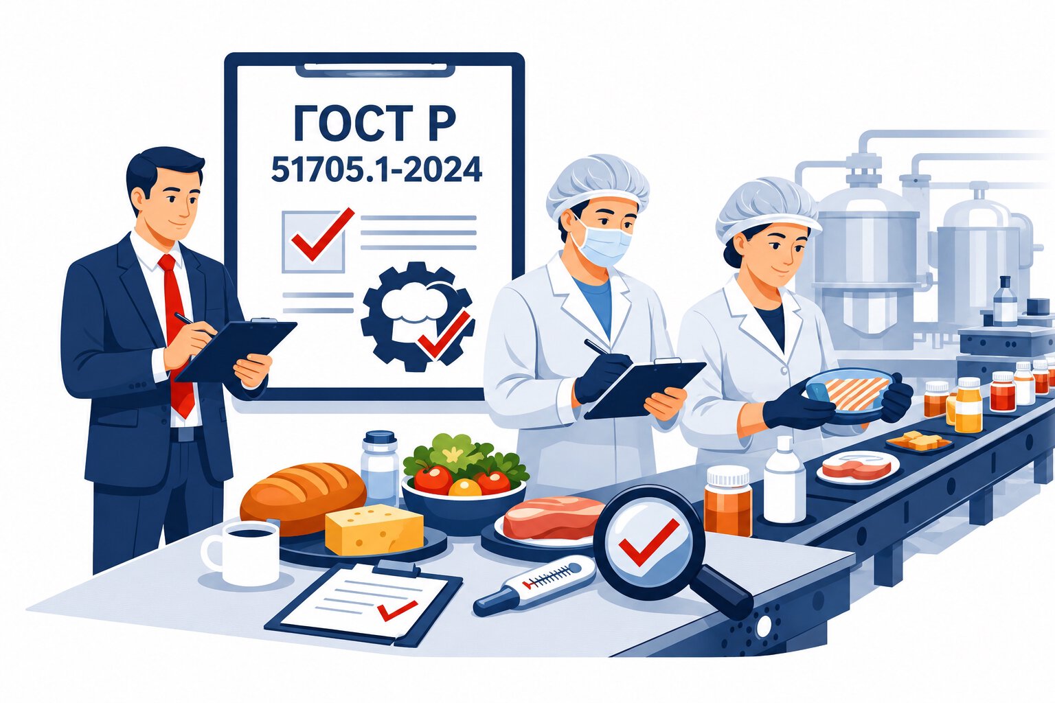 Оформление ГОСТ Р 51705.1 2024 ХАССП в Новосибирске